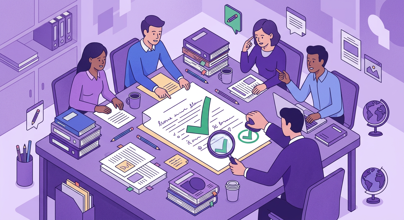 المراجعة المستمرة والتحديثات الدورية