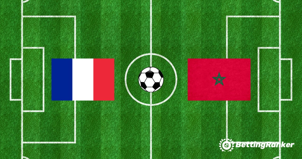 نصف نهائي كأس العالم 2022 - فرنسا والمغرب